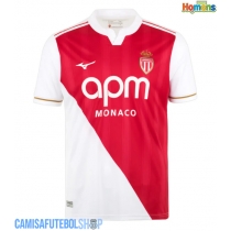 Camisa de time de futebol AS Monaco Ansu Fati #31 Replicas 1º Equipamento 2025-26 Manga Curta
